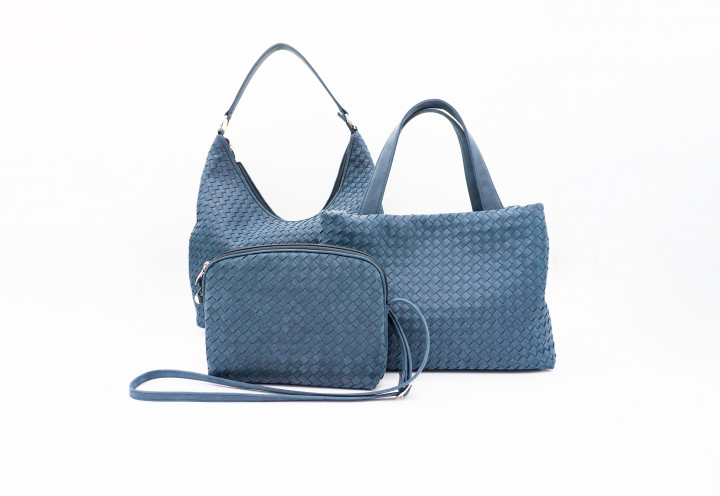 Ledertaschen Hell Blau | HCL