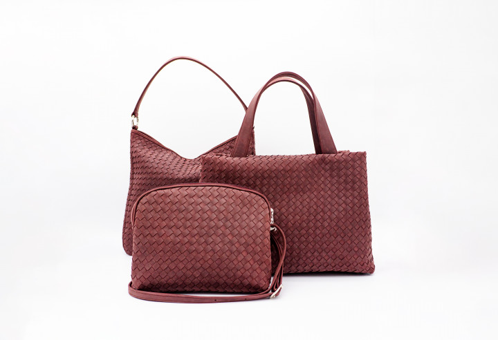 Ledertaschen Bordeaux | HCL